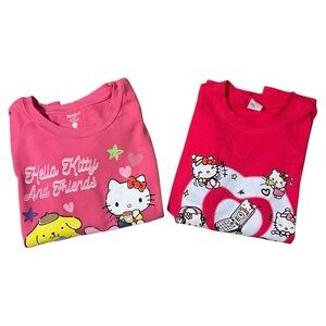 Hello Kitty & Friends Girls Clothing 2 piece Bundle – Size Medium Pre Owned